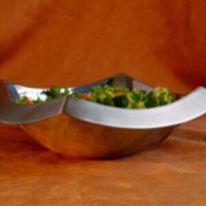 Yamazaki signature salad bowl - Stainless Steel NIB